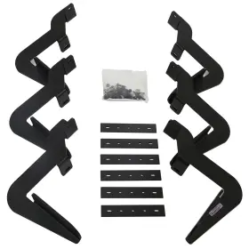 Dz-15327 Deezee Rough Step Running Board Brackets Kit For Ford F-150 F-250 F-350 Dz15327