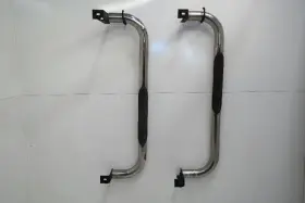 122.ch8502 Dodge Truck 2002 Ram 1500 Pickup Lh Rh Running Boards Nerf Board