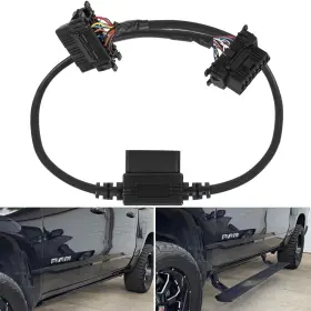 76405-01a Dr-auto Drqp1268 Fit For Ram And Toyota Plug-n-play Pass Thru Harness Clip In Obd Plug
