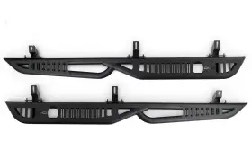 Srjk-08 Dv8 Offroad For Jeep Wrangler Jk 2018 Plus Series Black Side Steps