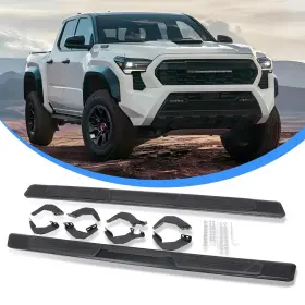 C1649 Ete 4.6 Inch Running Boards For 2024 Toyota Tacoma Double/crew Cab Nerf Bar Side Step