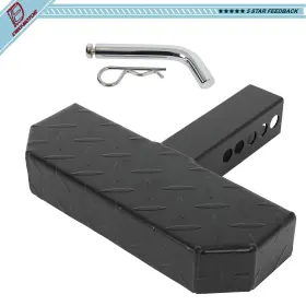 E179365way Ewaymotor Rear Step Bumper Towing Guard Stabilizer Fits 2 Inch Receiver 12 X 4.3 Pad