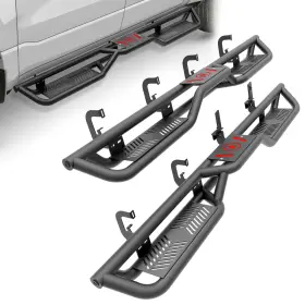 Lbrn040024500 Eyouhz Side Step Nerf Bar Running Boards For 2007-2018 Silverado And Sierra 1500 Crew Cab