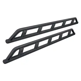 Jl18-g1750-1 Fab Fours For Jeep Wrangler 2018-2024 Black Tube Rock Sliders