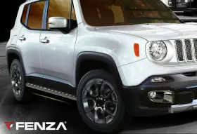 Jpr-rb01 Fenza Running Boards Nerf Bars Fits 2015-2021 Jeep Renegade #3