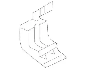 2l1z-16a507-ac Ford 2l1z 16a507 Ac Genuine Support Bracket