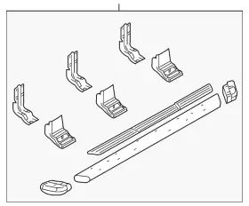 4c3z-16451-aaa Ford Genuine Running Board