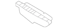 9l3z-16a454-a Ford Genuine End Cap 9l3z-16a454-a Ford Genuine End Cap