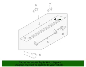 9l9z-16a454-aa Ford Genuine Extension #2