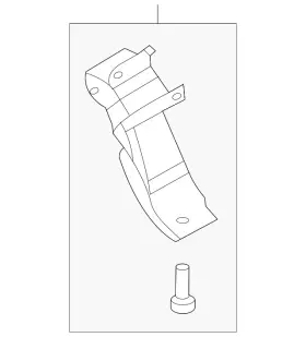 Fl3z-16a507-b Ford Genuine Rear Bracket