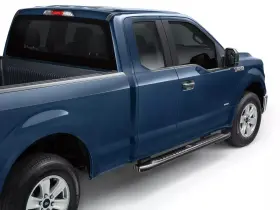 Fl3z16450eb Ford F-150 Supercab 2015-2024 Truck Side Step Rails Nerf Bars Black Aluminum 5 Inch