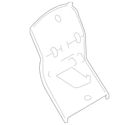 Hb5z-16a506-b Ford Genuine Rear Bracket