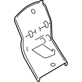 Hb5z-16a507-b Ford Genuine Rear Bracket