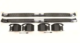 Hc3z-16450-eb Ford New Oem 5 Inch Chrome Aluminum Step Bars F250 F350 Crew Cab 17-22
