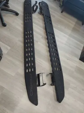 Lc3j-16451-aa Ford Lc3j-16450-aa Oem Pair And Off Road Running Board Step