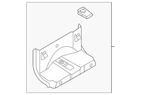 M2dz-54200b38-a Ford Genuine Center Bracket