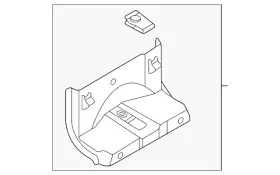 M2dz-78200b38-a Ford Genuine 2021-2024 Bronco - Rear Bracket