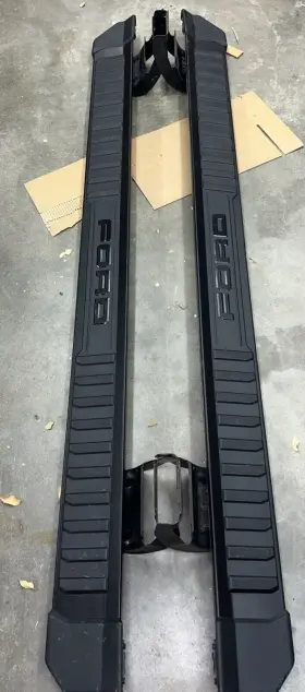 Ml3z16450ja Ford 2015-2025 F150 Crew Cab Side Steps Oem Black 6 Inch Running Boards