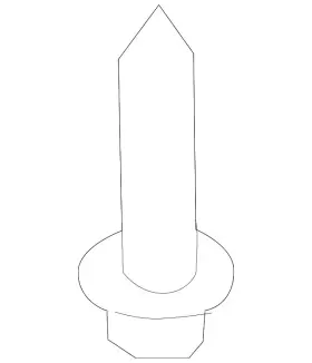 N806155-s437 Ford Genuine Tube Screw N806155s437