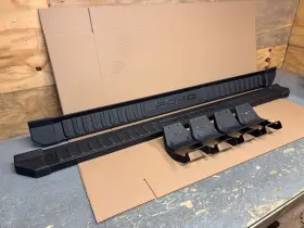 Nc3j-16451-aa5yz9 Ford Oem Take Off F-150 15-25 Running Boards Crew Cab W Brackets 6 Inch