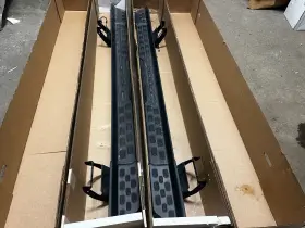 Nl3z-16451-aa Ford 2022-2023 F-150 Lightning Left And Right Running Board Side Step Set Oem