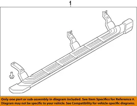 Kb3z16450ac Ford Oem 19-23 Ranger Cab Running Board-step Bar