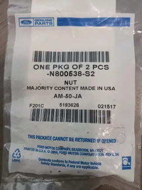 N800538s2 Ford Oem 08-10 F-250 Super Duty Running Board Step-mount Bracket Nut