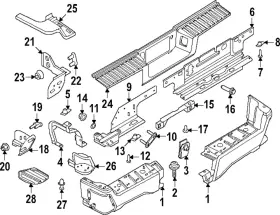 Pc3z-17b807-af Ford Genuine Step Assembly