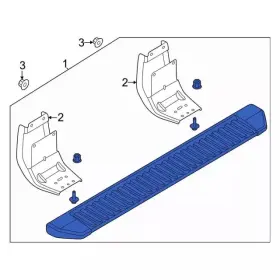 Pc3z-2820040-a Ford Genuine Step Assembly