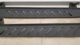 122.fd8712 Ford Truck 12 F150 Raptor Running Board Set Pair Black Crew Cab #3