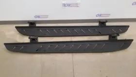 122.fd8712 Ford Truck 12 F150 Raptor Running Board Set Pair Black Crew Cab