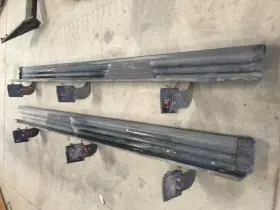 122.fd8m03 Ford Truck 03 F250 Super Duty Used Crew Cab 4dr Plastic Running Step Boards Inch Dee Zee