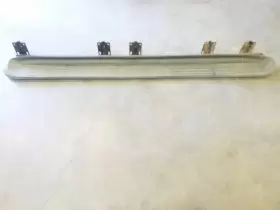 122.fd8n02 Ford Truck Crew Cab Left Plastic Running Board 99 00 01 02 03 04 05 06 07 F250 F350