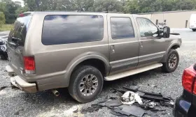 122.fd8s05 Ford Truck Excursion 2005 Running Board 467722 One Side Only #2