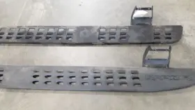 122.fd8t17 Ford Truck 17 F150 Raptor Oem Running Board Set Pair Fixed Black Crew Cab #3
