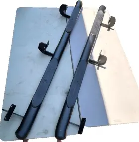 Yl3z-16450-ba Ford Yl3-16b586-ba New 2000 - 2003 F150 Crew Cab Oem Running Boards Complete Kit