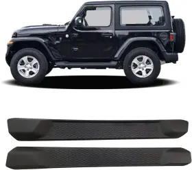 Ga451-4 Gaeaauto Running Boards Drop Side Steps For 2018-2024 Jeep Wrangler Jl 2-door
