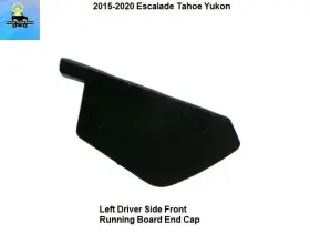 22935818 General Motors 15 To 20 Gm Front Left Driver Power Running Board End Cap Scratches