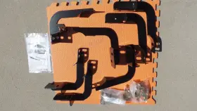 D36s0823b Gldifa Running Board Brackets Nerf Bar Ram 2009-2017 1500 2500 3500