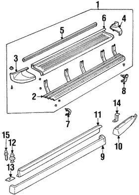 15021807 Gm Genuine Extension