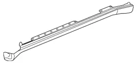 15951468 Gm Genuine Rocker Molding
