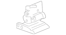 22935840 Gm Genuine Passenger Side Assist Step Rear Bracket