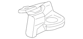 23233083 Gm Genuine Driver Side Assist Step Front Extension