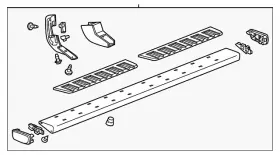 84106512 Gm Genuine Running Board Step