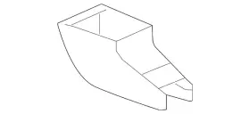 84173413 Gm Genuine Assist Step Bracket Cover