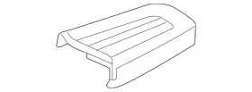 84173417 Gm Genuine Assist Step Front Finish Cap