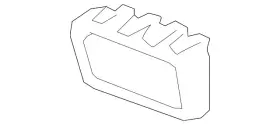 84266748 Gm Genuine Step Bar Front Cap