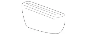 84561326 Gm Genuine Driver Side Assist Step Front Finish Cap