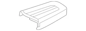 84561336 Gm Genuine Driver Side Assist Step Front Finish Cap