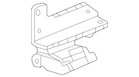 84751111 Gm Genuine Driver Side Assist Step Rear Bracket